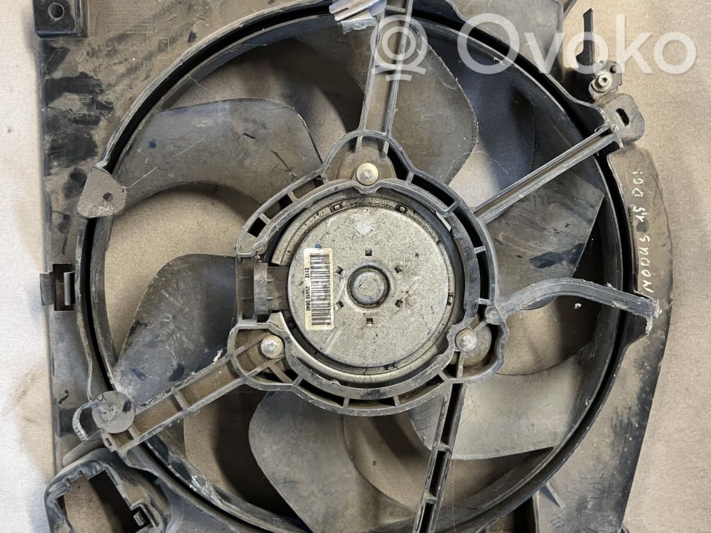 Renault Modus Elektrisks radiatoru ventilators 
