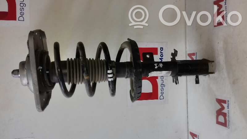 Front shock absorber with coil spring