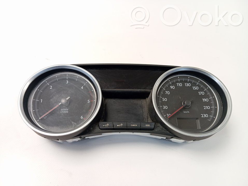 Peugeot 508 Tachimetro (quadro strumenti) 