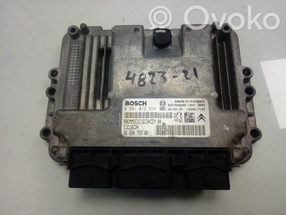 Citroen C3 Engine control unit/module 