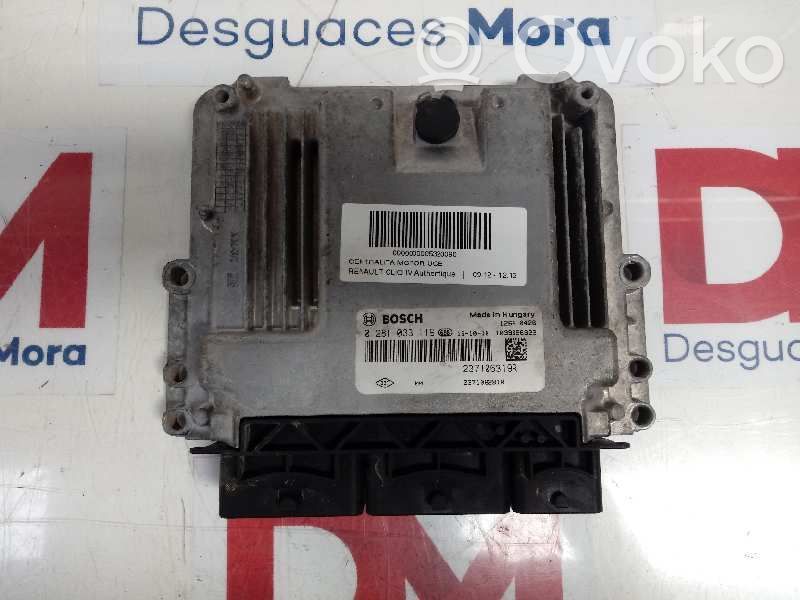 Unidad de control/módulo del motor   0281033119