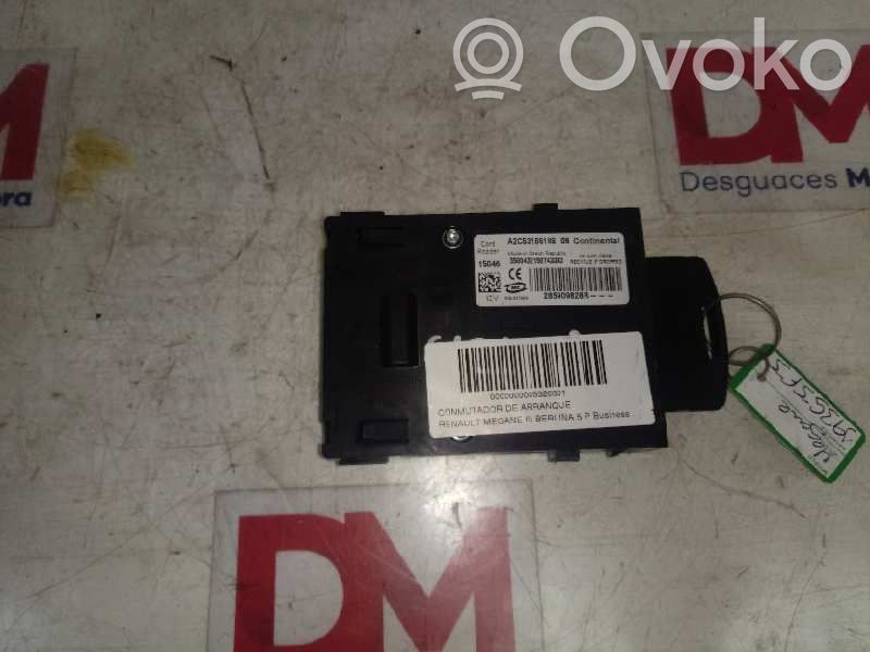 Renault Megane III Blocchetto accensione