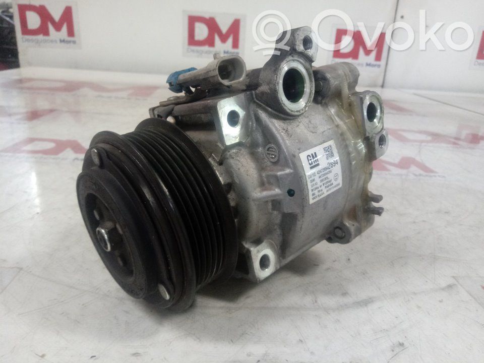 Opel Mokka X Air conditioning (A/C) compressor (pump) 