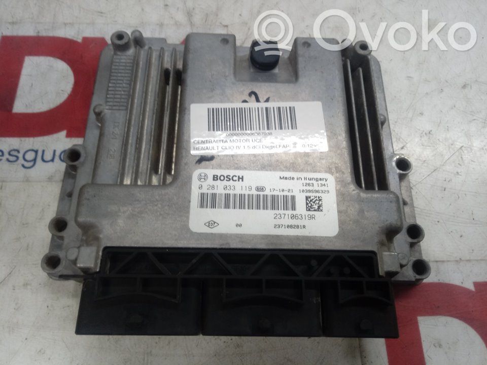 Renault Clio IV Engine control unit/module 