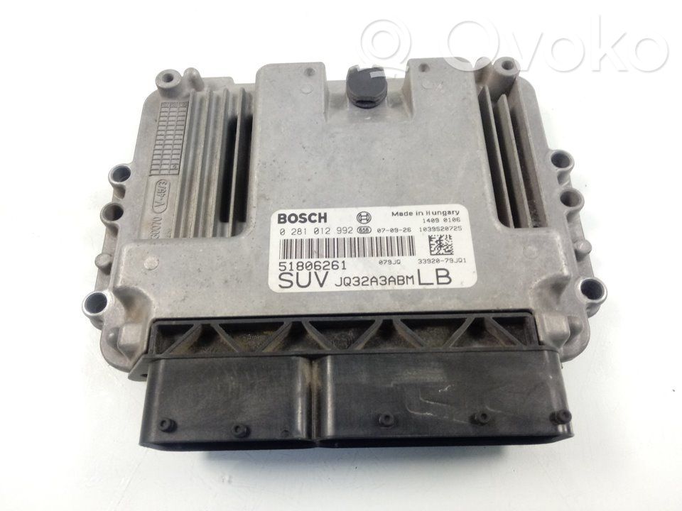 Engine control unit/module   0281012992