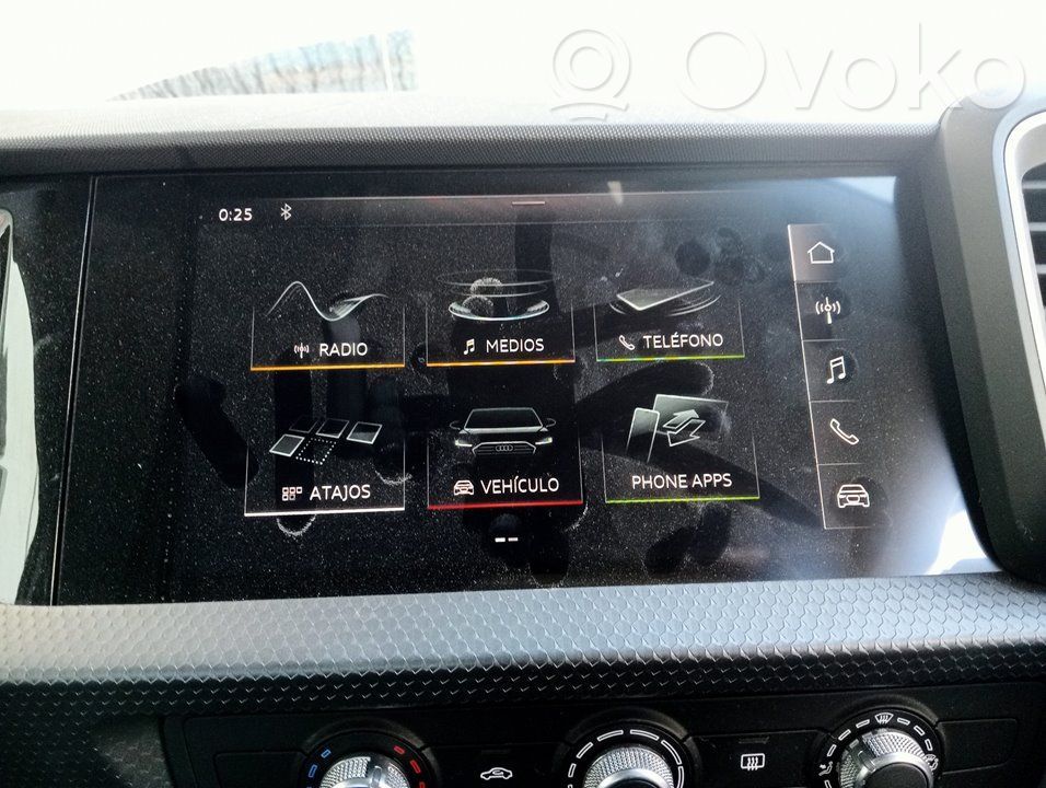 Audi A1 Head up display screen 