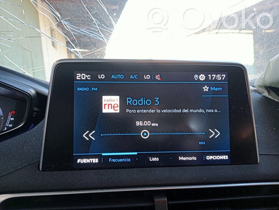 Peugeot 3008 II HUD-näyttö 