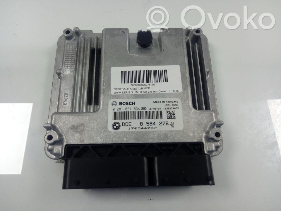 BMW 3 F30 F35 F31 Centralina/modulo del motore 