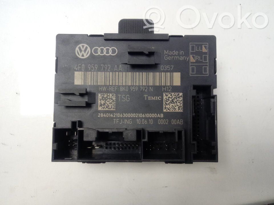 Audi A6 S6 C6 4F Homelink control unit 