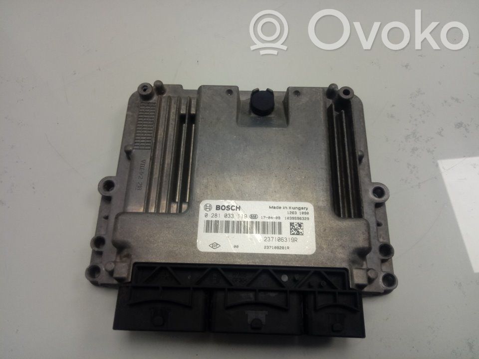 Unidad de control/módulo del motor   0281033119