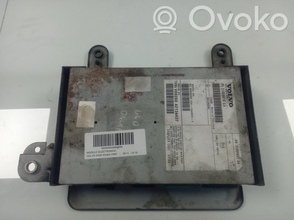 Other control units/modules   31409614AA