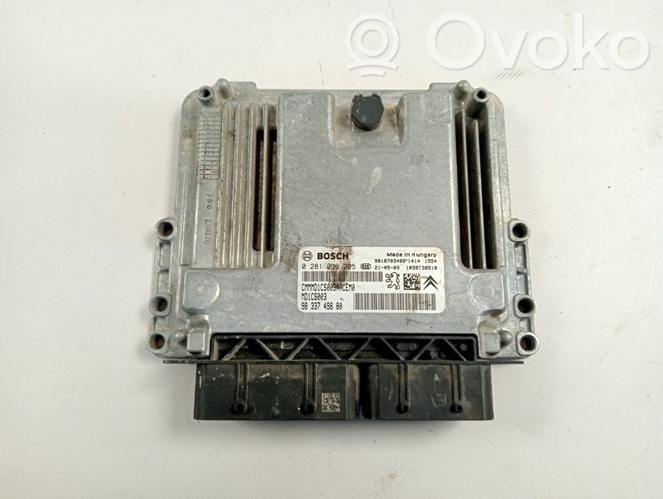 Citroen Berlingo Engine control unit/module 