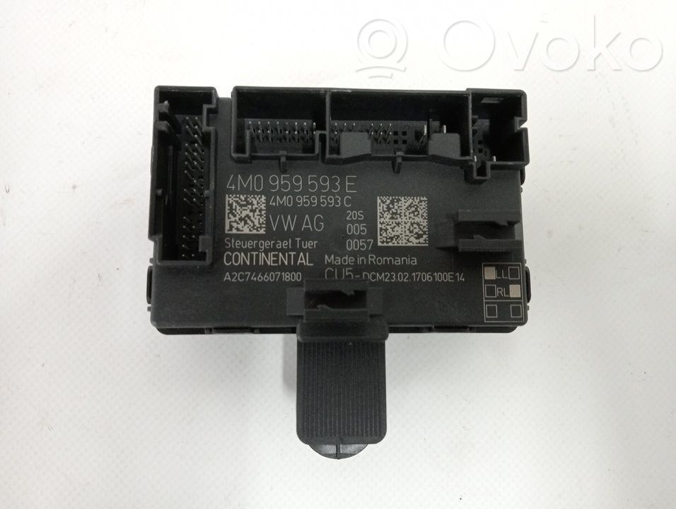 Audi Q7 4M Homelink control unit 