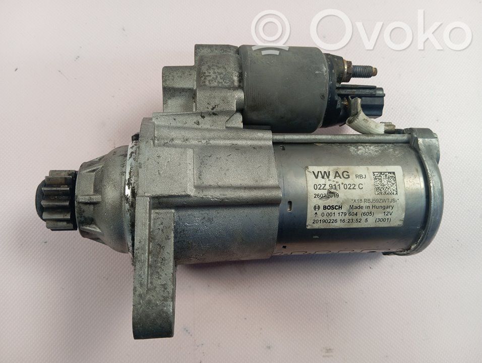 Motor de arranque   02Z911022C