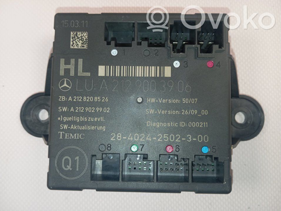 Mercedes-Benz CLK AMG A208 C208 Autres unités de commande / modules
