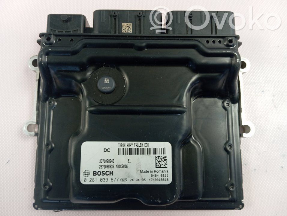 Renault Kangoo III Engine control unit/module 