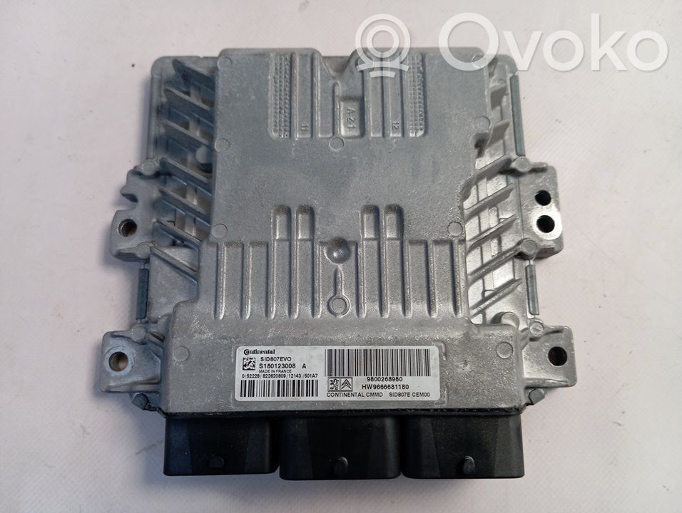 Citroen C4 II Engine control unit/module 