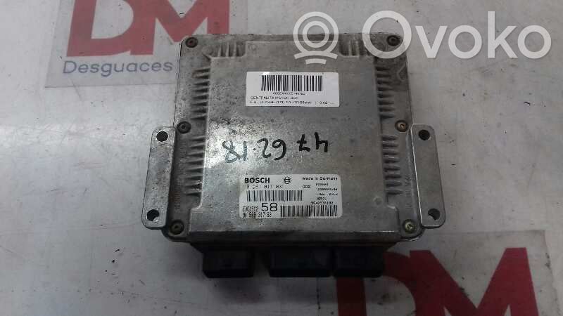 Fiat Ulysse Unidad de control/módulo del motor 