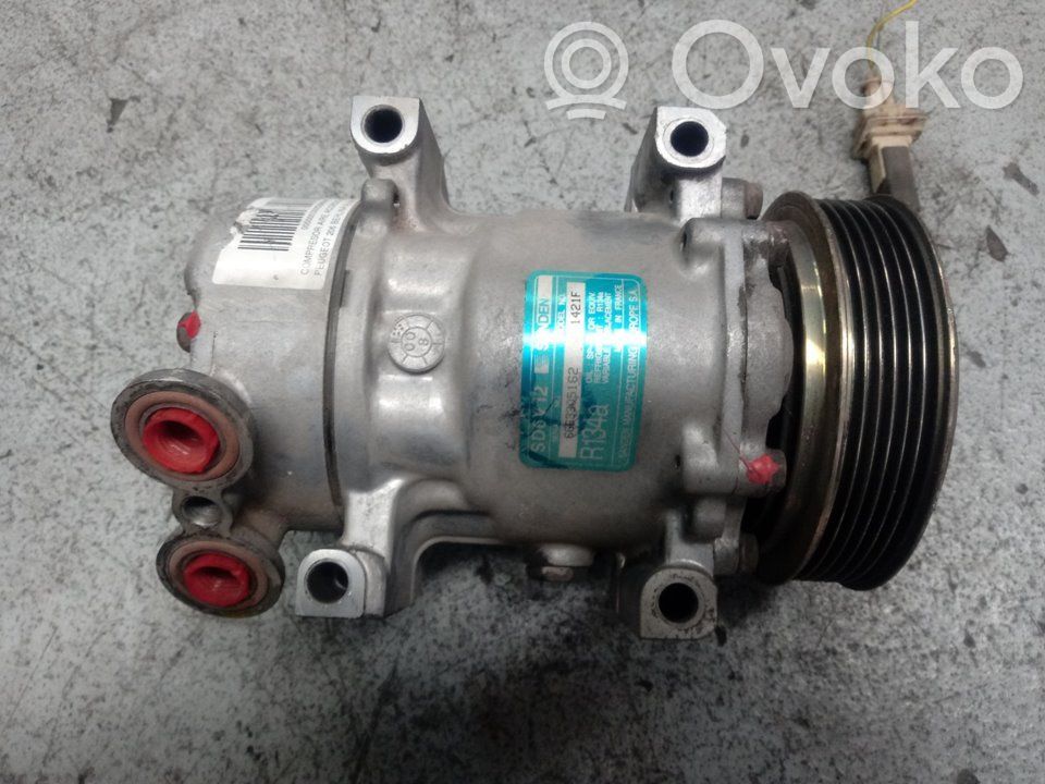 Peugeot 206 Klimakompressor Pumpe 