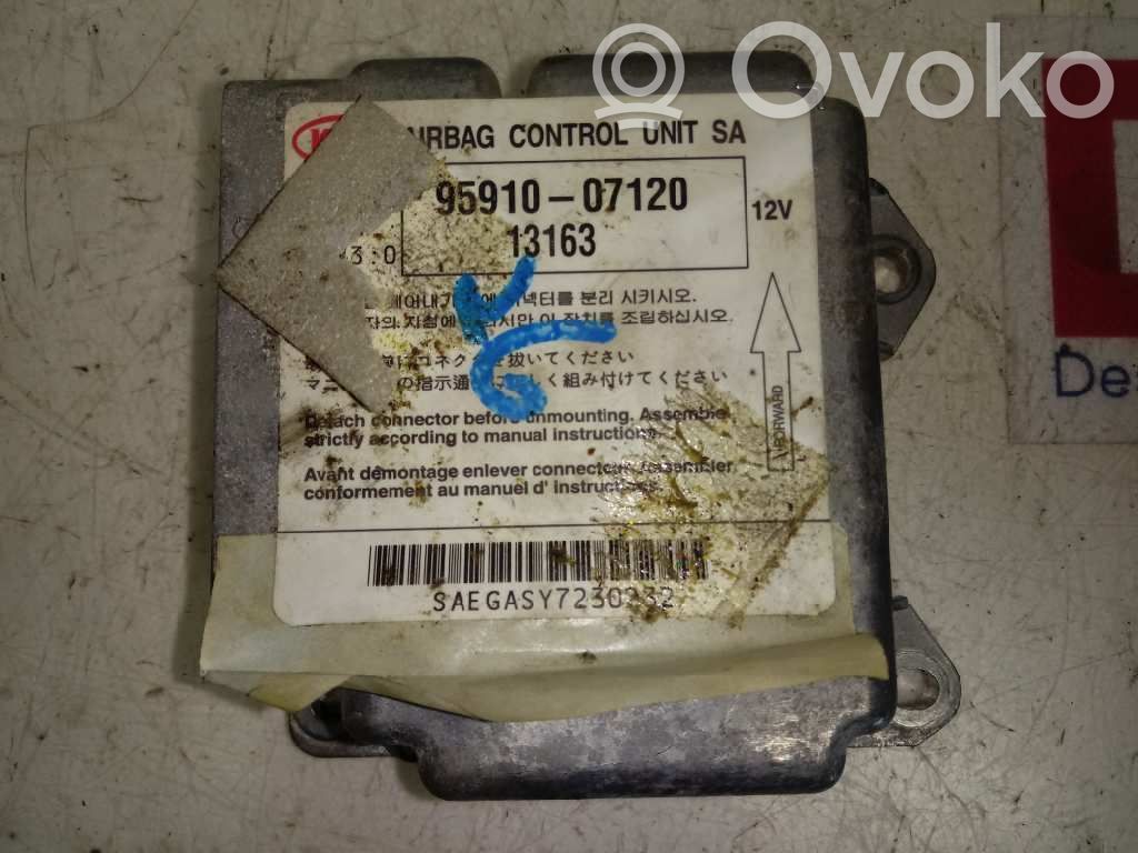 Airbag control unit/module   9591007120,PEDRO