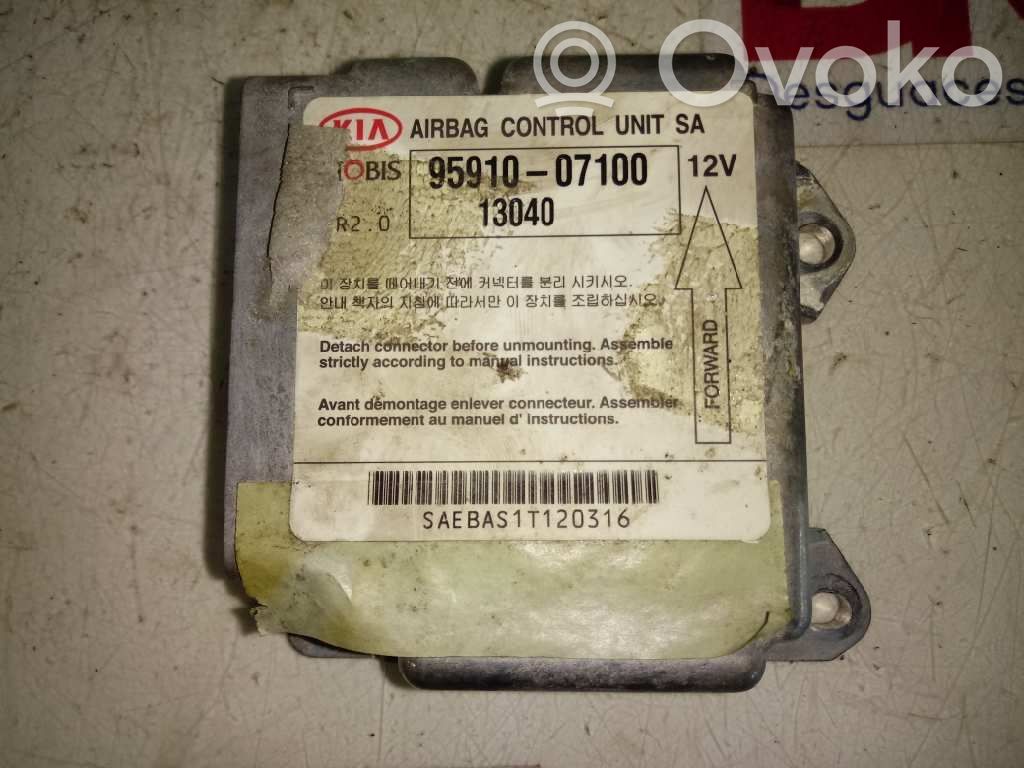 KIA Picanto Airbag control unit/module 