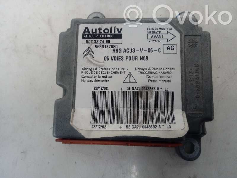 Citroen Xsara Centralina/modulo airbag 