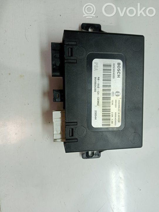 Engine control unit/module   9649604380