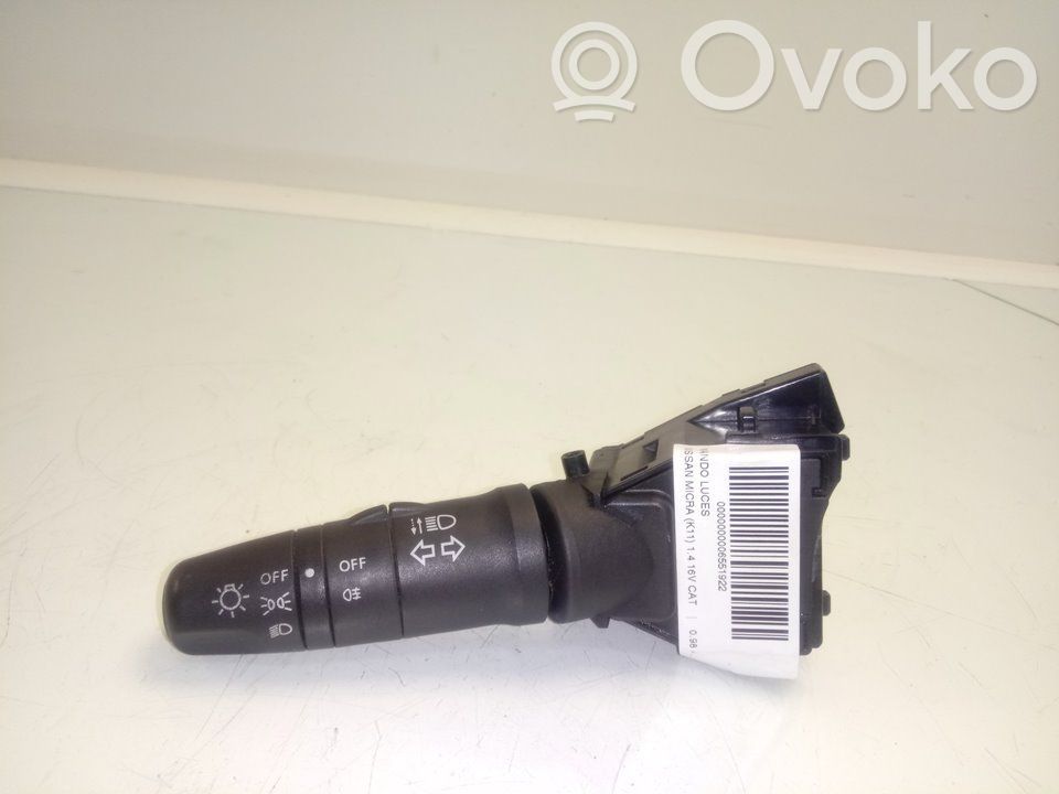 Nissan Micra Panel lighting control switch 