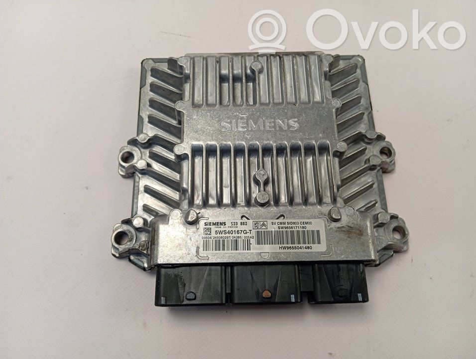 Unidad de control/módulo del motor   9656171180