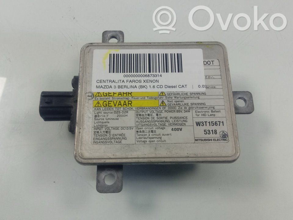 Xenon control unit/module   W3T156715318