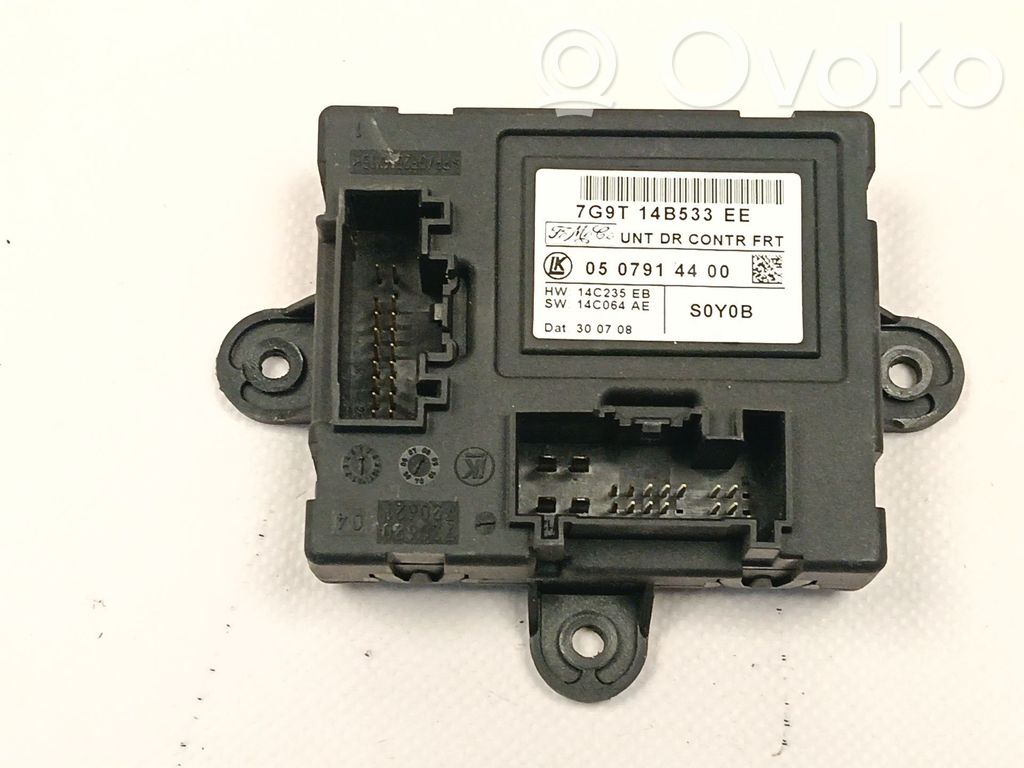 Other control units/modules   7G9T14B533EE