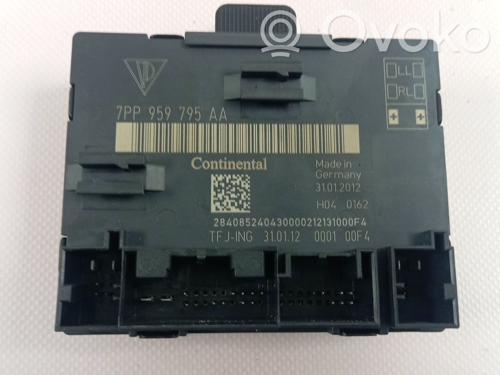 Porsche Cayenne (92A) Autres unités de commande / modules 