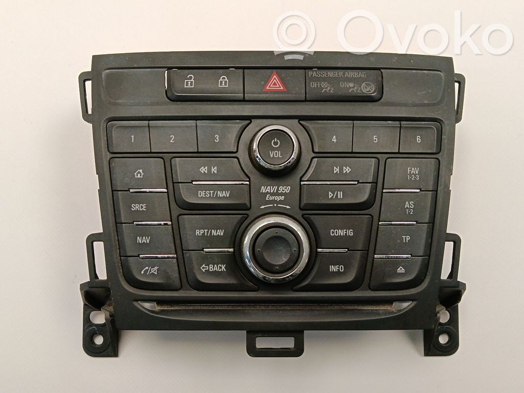 Opel Zafira C Interruptor de control multifunción 