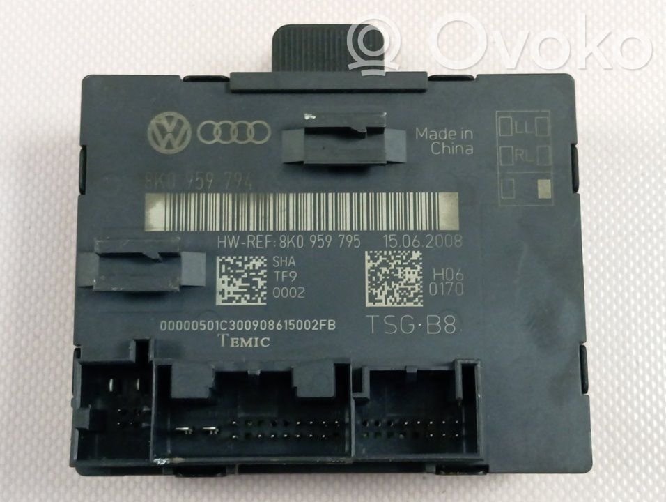 Other control units/modules   8K0959794