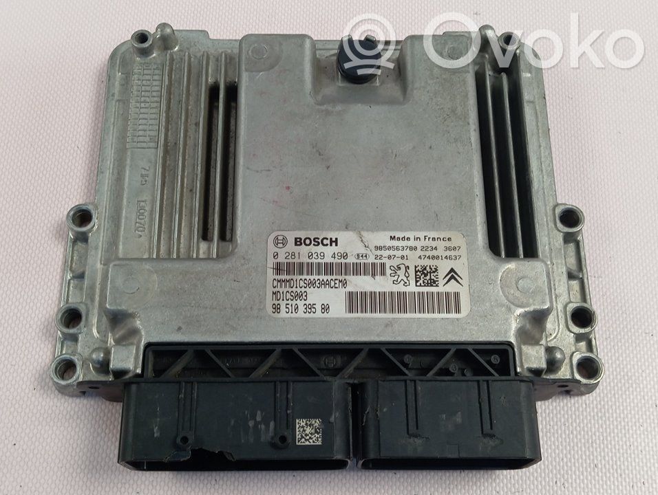 Citroen Berlingo Engine control unit/module 