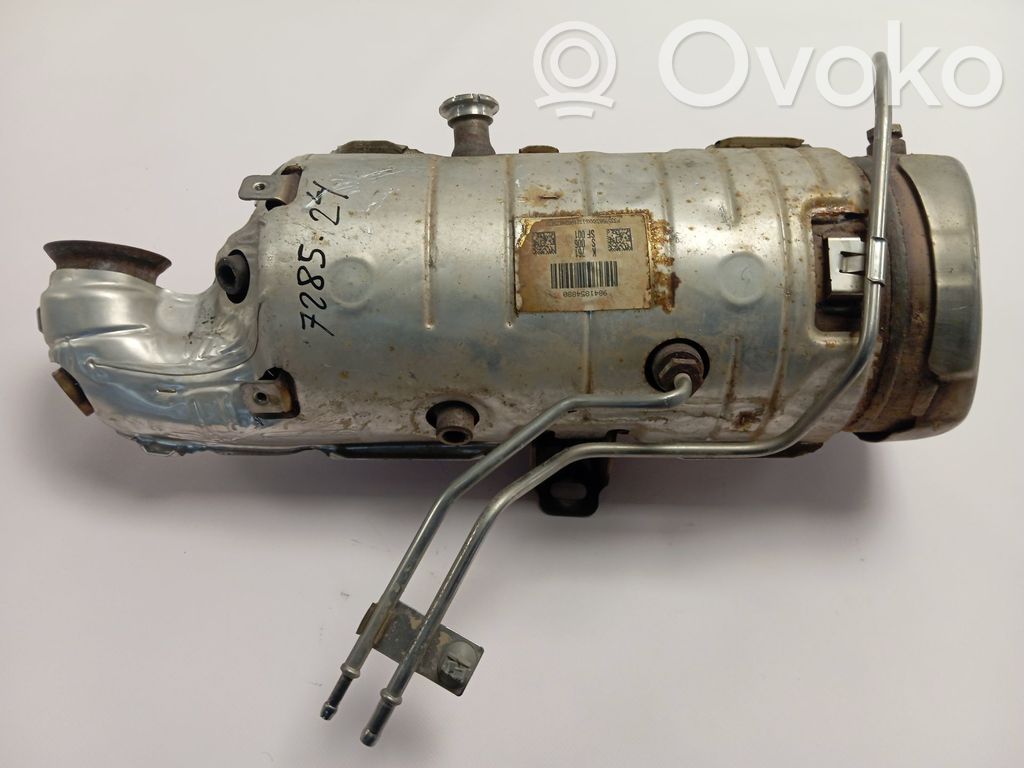 Peugeot 508 Catalyst/FAP/DPF particulate filter 