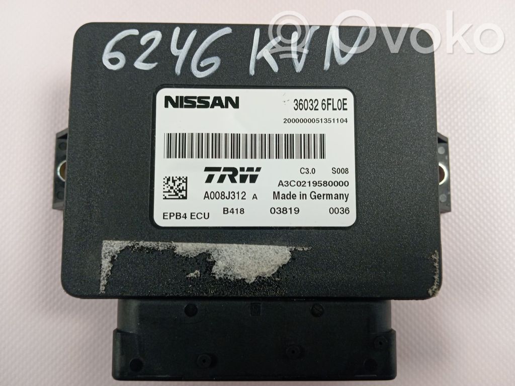 Nissan Qashqai Autres unités de commande / modules 