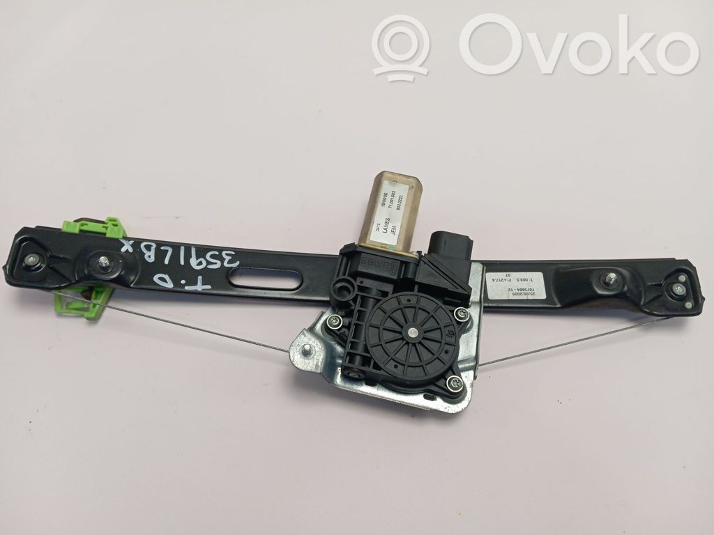 BMW 3 E46 Regulador de puerta trasera con motor 