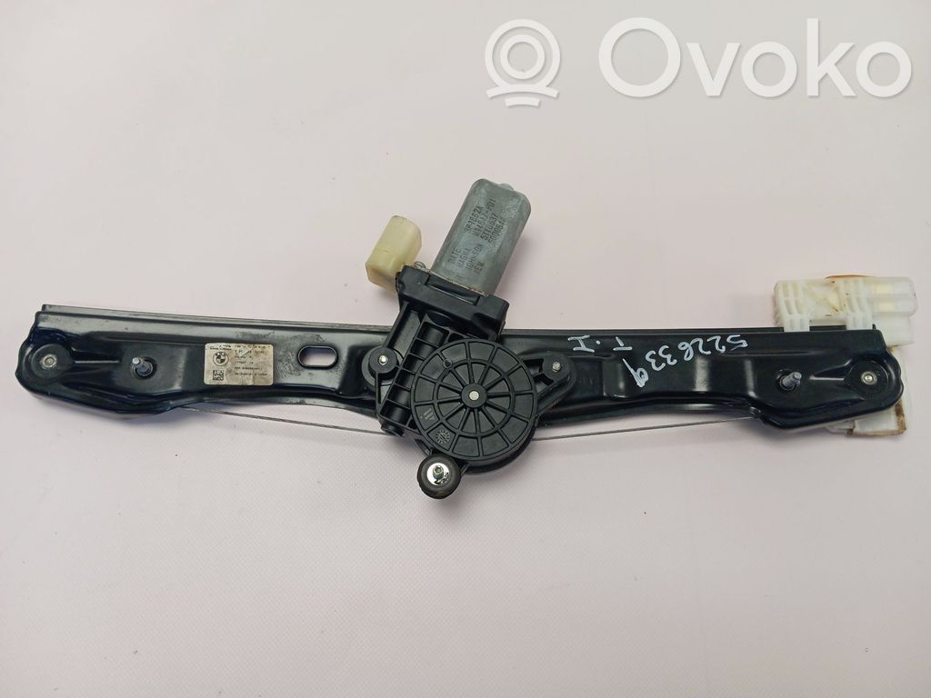 BMW 3 E92 E93 Mechanizm podnoszenia szyby tylnej bez silnika 