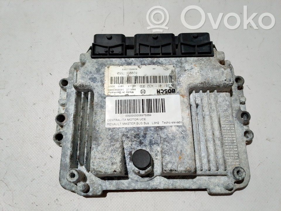 Unidad de control/módulo del motor   8200311550,0281011432