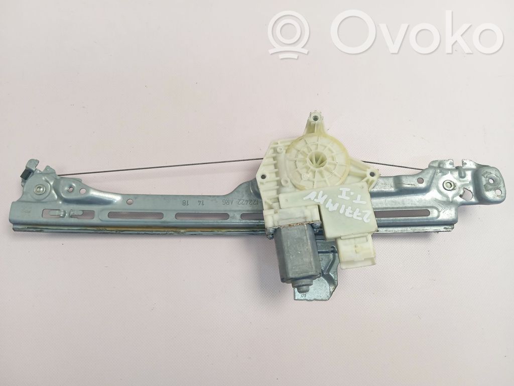 Mechanizm podnoszenia szyby tylnej bez silnika   9826080480,9825710580