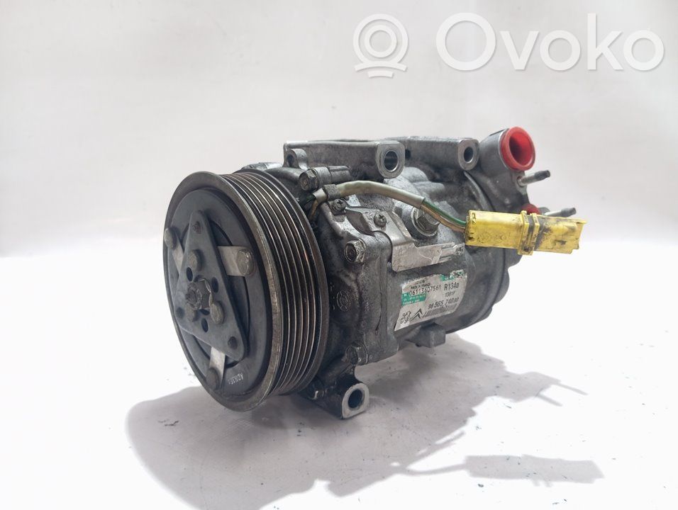 Peugeot 407 Air conditioning (A/C) compressor (pump) 