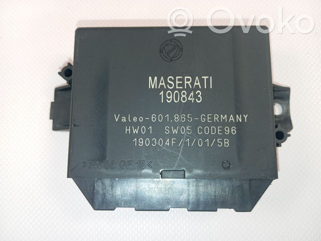 Maserati Quattroporte Other control units/modules 