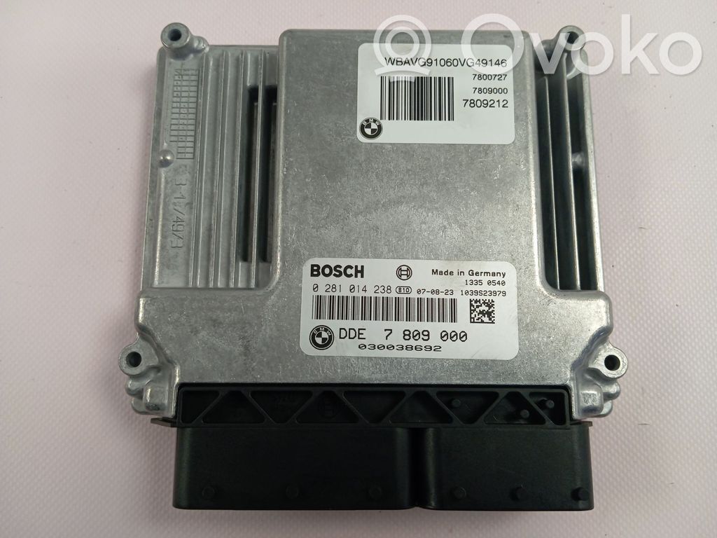 BMW 3 E90 E91 Engine control unit/module 