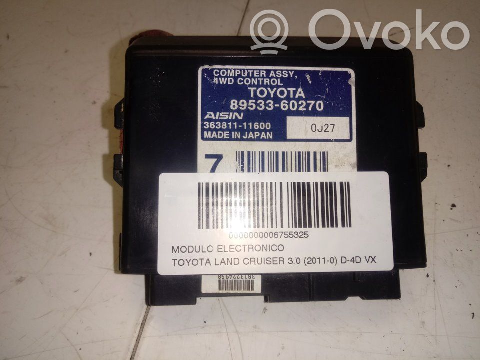 Toyota Land Cruiser (J200) Inne komputery / moduły / sterowniki 