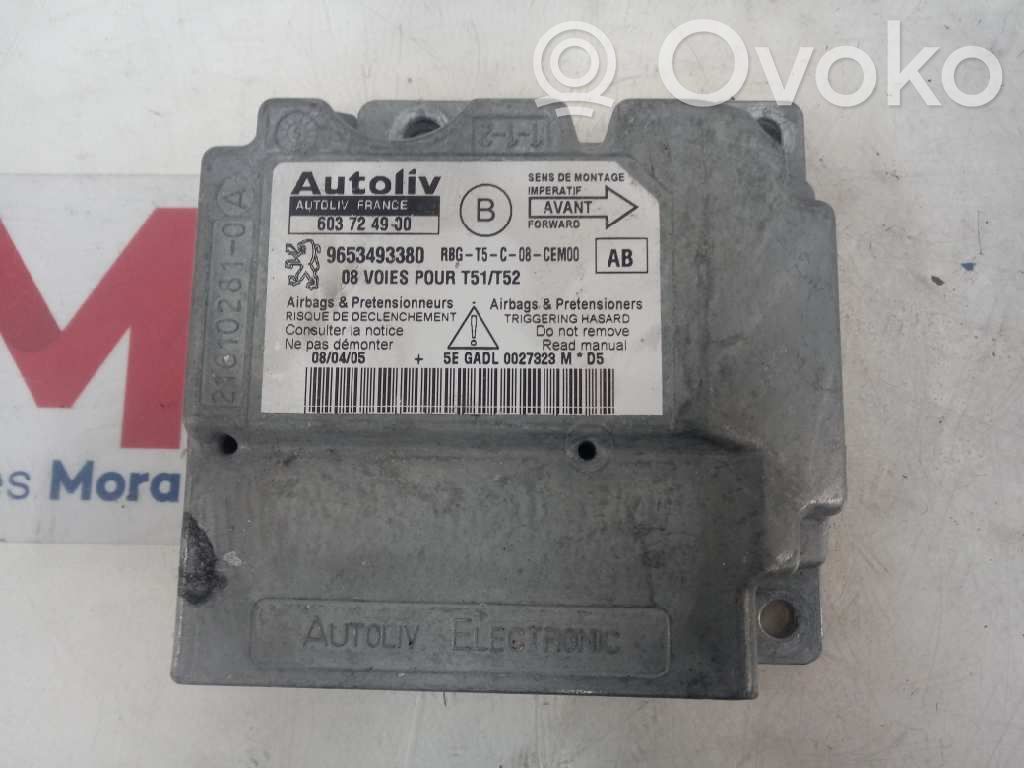Peugeot 307 Centralina/modulo airbag