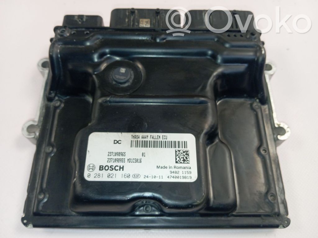 Renault Trafic III (X82) Unidad de control/módulo del motor 