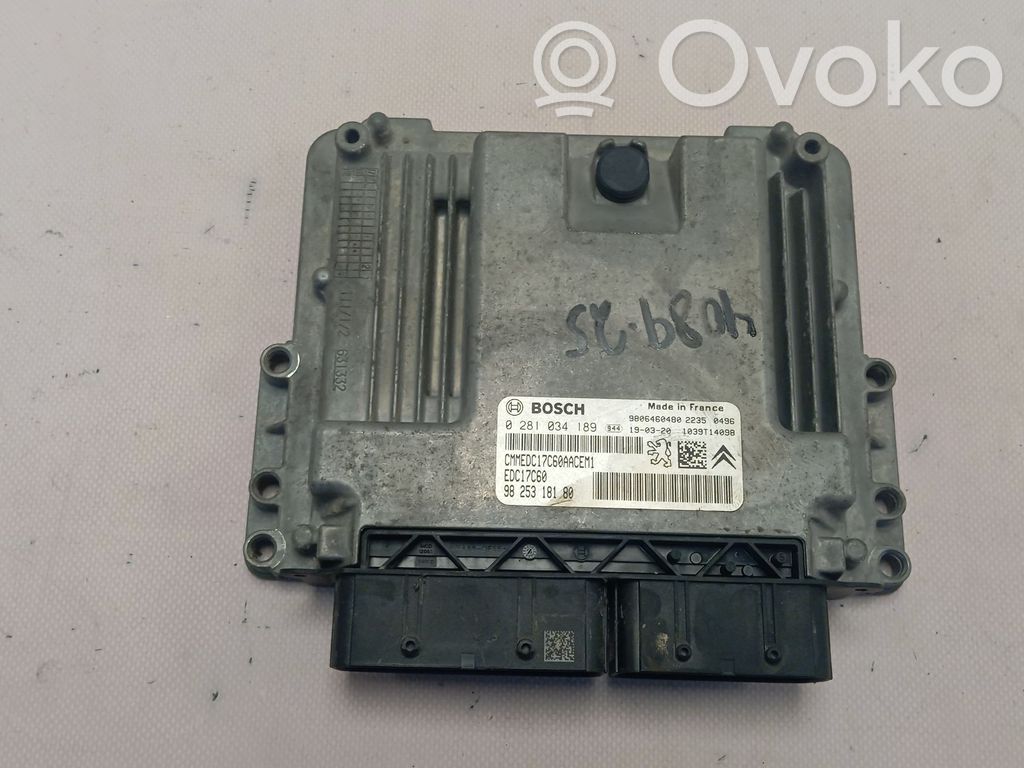 Citroen Berlingo Motorsteuergerät/-modul