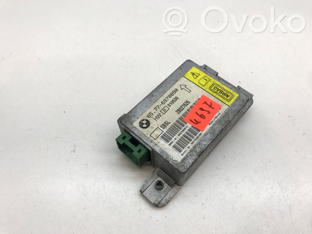 BMW 7 E65 E66 Turvatyynyn ohjainlaite/moduuli 