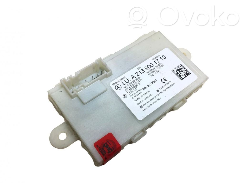 Mercedes-Benz E W213 Keyless (KESSY) go control unit/module 